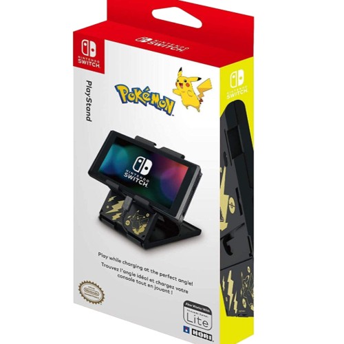 HORI PlayStand (Pikachu Black & Gold) for Nintendo Switch